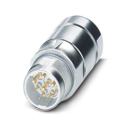 1241897 Phoenix Contact Connector, 6 Contacts, Cable Mount, M23 Connector, Plug, Male, IP67, SF Series