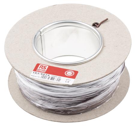 183-9275 RS Pro Single Core Harsh Environment Wire 100m, Bare Annealed Copper 1 Strand