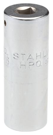 01640034 STAHLWILLE 1/4 in Drive 9/16in Deep Socket, 12 point, 50 mm Overall Length