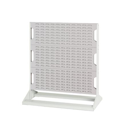 16917120.16V Bott Steel Louvre Panel Storage Unit, 550mm x 1000mm x 1125mm, Light Grey