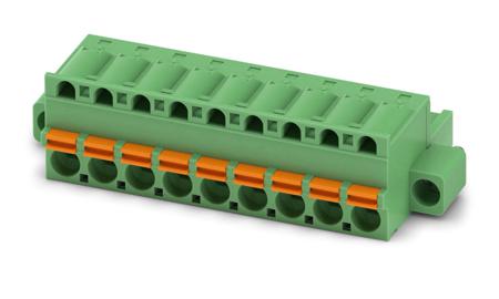1796063 Phoenix Contact, 5.08mm Pitch, FKC 2.5/ 9-STF-5.08 EX, 9 Way, Pluggable Terminal Block, Plug, Spring Cage Termination,