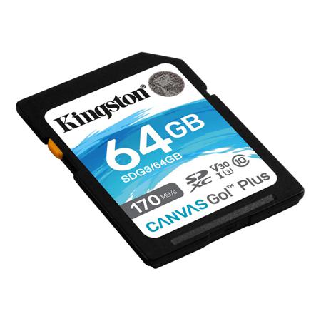 SDG3-64GB Kingston 64 GB SDXC SD Card