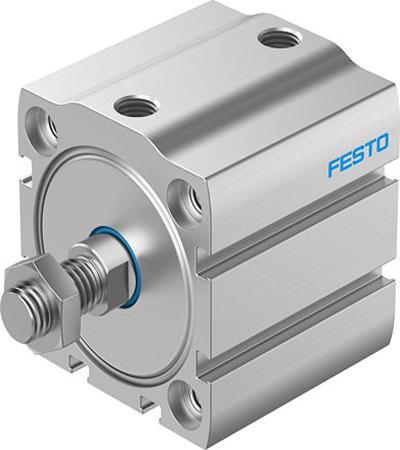 ADN-S-50-5-A-P-A Festo Pneumatic Compact Cylinder - ADN-S-50, 50mm Bore, 5mm Stroke, ADN Series, Double Acting