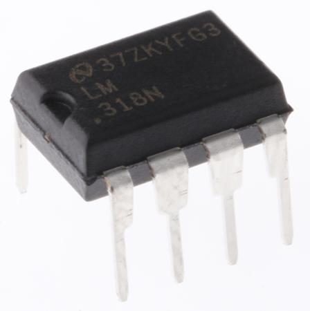LM318N/NOPB  Texas Instruments, Operational Amplifier, 8-Pin 20 V MDIP