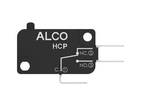 HCP20DTD0H04 TE Connectivity Pin Plunger Snap Action Micro Switch, Quick Connect Terminal, 20A, SPDT