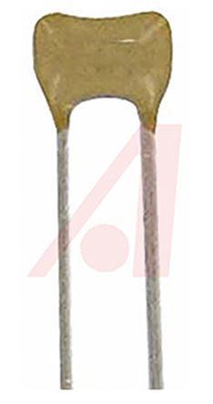 SR205E334MAR EPCOS 330nF Multilayer Ceramic Capacitor MLCC 50V dc ±20% Z5U Dielectric SR20 Radial, Max. Temp. +85°C