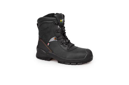 PS60604-6H-K-4-S3-CI-HI-SRC-39 Bicap Marshall Unisex Black Composite Toe Capped Safety Shoes, UK 6, EU 39