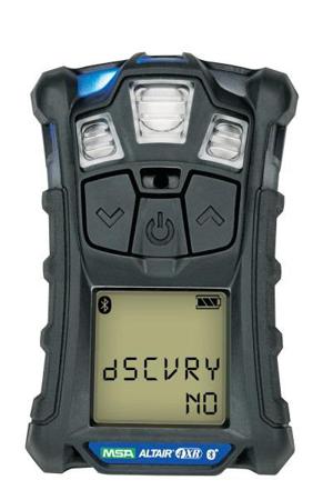 10211185 MSA Safety  ALTAIR 4XR Personal Gas Detector for Carbon Monoxide, H2S, LEL (Pentane), Oxygen Detection, Audible