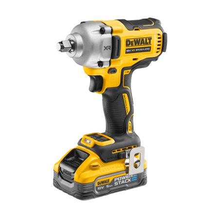 DCF891H2T-GB DeWALT 1/2 in 18V, 5Ah Impact Wrench Type G - British 3-Pin