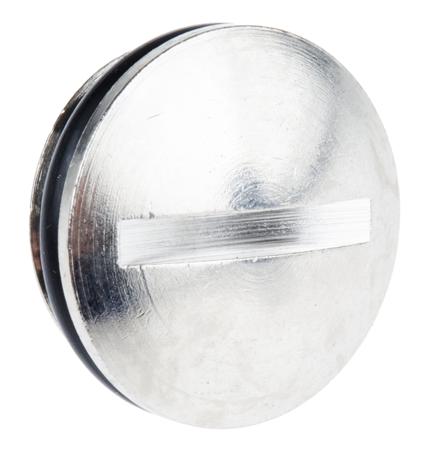 52103115 Lapp Blanking Plug, M16, Nickel Plated Brass, 18mm Diameter, Threaded