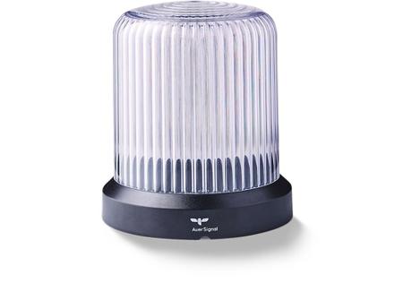 850524313 AUER Signal RDMHP Series Clear Dimming, Flashing, Pulsating, Rotating, Steady, Strobe Beacon, 110-240 V ac, Horizontal,
