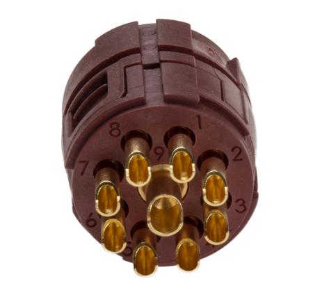 44420040---73002740 Lapp EPIC Circular Series, 9 Pole Cable Mount M23 Circular Connector, with Female Contacts