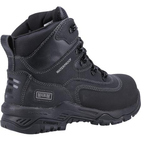 M801552 MAGNUM M88- Black Composite Toe Capped Unisex Safety Boots, UK 11, EU 45
