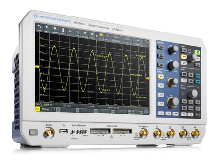 RTB2K-74M Rohde & Schwarz RTB2004 RTB2000 Series, 70MHz Bench Oscilloscope, 4 Analogue Channels, 16 Digital Channels - UKAS