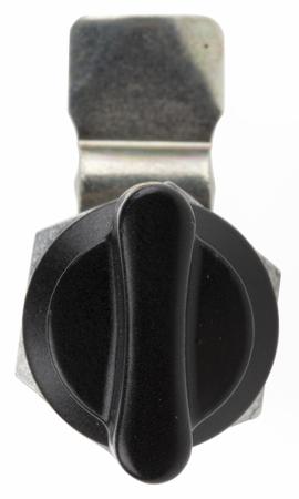 146-1811 RS PRO Cabinet Lock, 19.5mm Panel-to-Tongue, 16.2 x 14.2mm Cutout, Knob Unlock