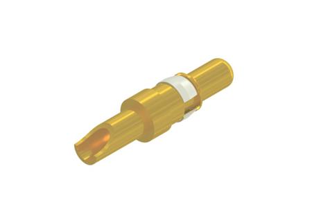 131A10029X Amphenol CONEC size 3.6mm Male Solder Cup D-Sub Connector Power Contact, Gold Flash over Nickel Power, 14 → 12