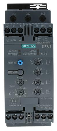 3RW4036-1BB14 Siemens SIRIUS 3RW Soft Starter, , 22 kW, 480 V ac, 3 Phase, IP20