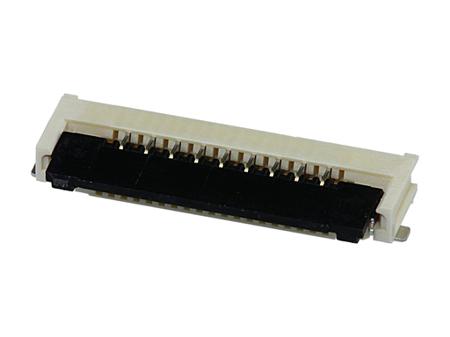 200528-0090 Molex, Easy-On, 200528 1mm Pitch 9 Way Right Angle Male FPC Connector, ZIF Bottom Contact