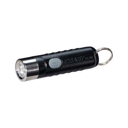 KL20R Coast LED Torch Black - Rechargeable 350 lm, 60 mm