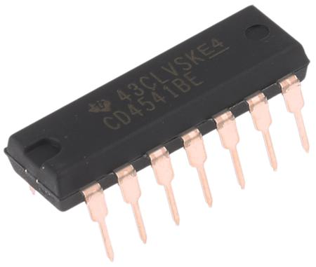 CD4541BE Texas Instruments , Programmable Timer Circuit 0.1MHz, 14-Pin PDIP