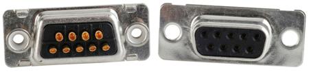 164A10219X CONEC 9 Way Through Hole D-sub Connector Socket, with 4-40 UNC