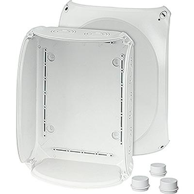 DK 3500 G HENSEL DK Series Grey Polycarbonate Junction Box, IP55, IP66, 122 x 295 x 225mm