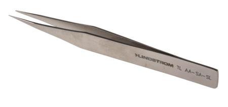 9855 Lindstrom 5 piece Stainless Steel Tweezer Set with Various Contents
