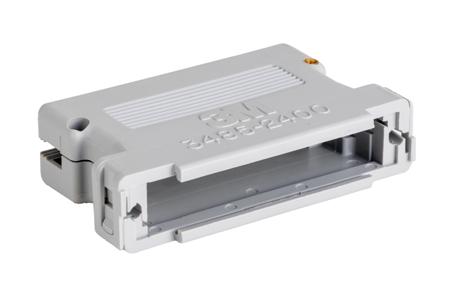 3485-2400F 3M 3485 Series PBT D Sub Backshell, 37 Way