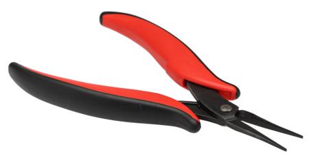 606-529 RS Pro 160 mm Steel Long Nose Pliers with 32mm Jaw Length
