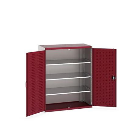 40022050-24V Bott 2 Door Sheet Steel Floor Standing Cupboard, 1300 X 650 X 1600mm