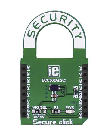 MIKROE-2522 MikroElektronika Secure Click Add On Board