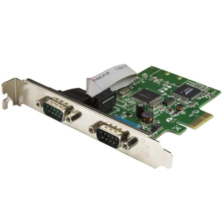 PEX2S1050 StarTech.com 2 Port PCIe RS232 Serial Card