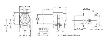 189-3957 RS PRO 2 Way XLR Connector