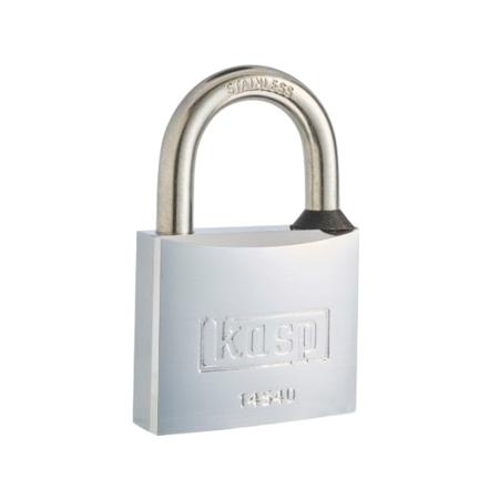 K14550L63D Kasp Padlock Brass Padlock Weatherproof Keyed Alike, 8 mm Shackle, 50mm Body
