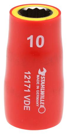 2380010 STAHLWILLE 10mm with 3/8 in Drive Socket Bi-Hex