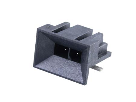 46622-0202 Molex 46622 Series Right Angle Surface Mount PCB Header, 2 Contact(s), 3 mm Pitch, 1 Row, Shrouded