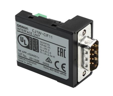 CJ1W-CIF11 Omron CJ1 Series PLC CPU for Use with CJ1 Series, 6-Input