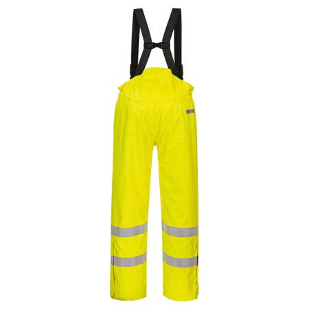 S781YERS Portwest S781 Yellow Flame Retardant Hi Vis Work Trousers