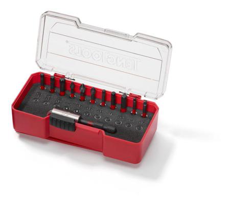 TJ1413 Teng Tools Impact Bit Set With Belt Clip Mixed 12 Pieces