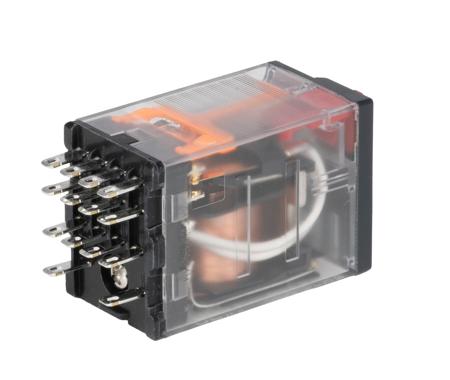 RXM4AB2F7 Schneider Electric 4PDT Plug In Non-Latching Relay, 120V ac Coil, 8 A