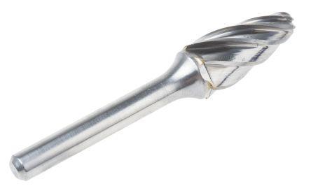 860-9150 25mm 12mm diameter Tungsten Carbide Ball Nosed Tree Aluminium Cut Burr