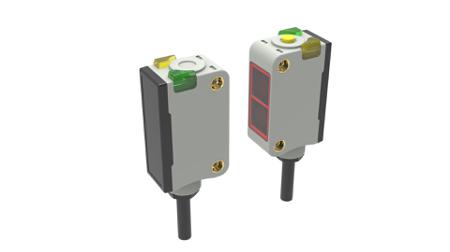254-3653 Through Beam Photoelectric Sensor, Rectangular Sensor, 5 m Detection Range