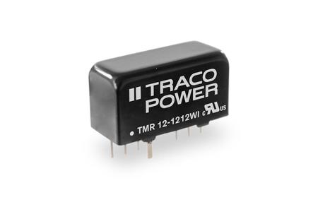 TMR-12-4822WI TRACOPOWER TMR 12WI DC-DC Converter, 12V dc/ 500mA Output, 18 → 75 V dc Input, 12W, PCB Mount