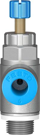 GRLA-1-8-QS-6-RS-D Festo GRLA Series Exhaust Regulator, 6mm Tube Inlet Port