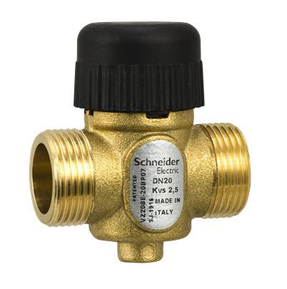 VZ208E-20BP07 Schneider Electric 2 port Zone Valve, Zone Valve type , 20mm Pipe Size, 151.7 kPa