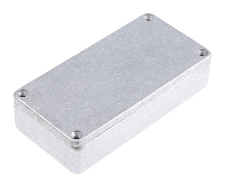 RTM5002/12-NAT CAMDENBOSS 5000 Series Grey Die Cast Aluminium Enclosure, IP54, Grey Lid, 101 x 50 x 25mm
