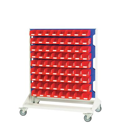 16917271-11V Bott Steel Rack Panel Trolley, 1000 x 550 x 1250mm