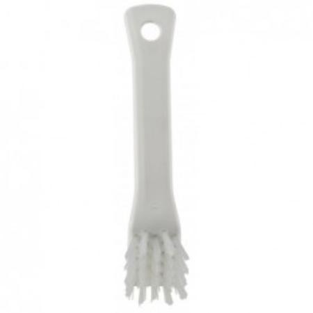 39515 Vikan Hard Bristle White Hand Brush, 150mm bristle length, Polyester bristle material