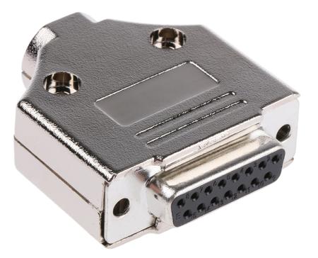 MHDTPK15-DB15S-K MH Connectors MHDTPK 15 Way D-sub Connector Socket