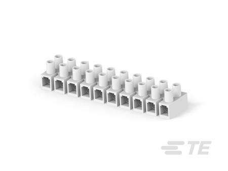 1-1776313-0 TE Connectivity Barrier Strip, 10 Contact, 14.5mm Pitch, 1 Row, 65A, 600 V